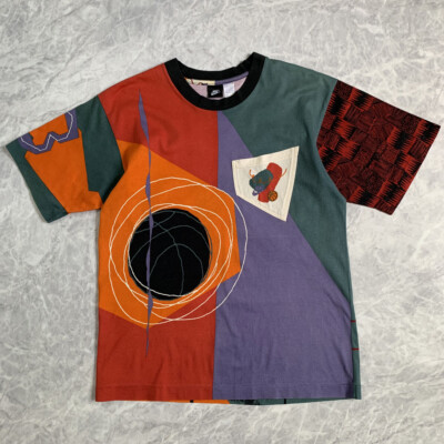 VTG 90s NIKE NBA MICHAEL JORDAN Chicago Bulls T-SHIRT AOP SIZE M