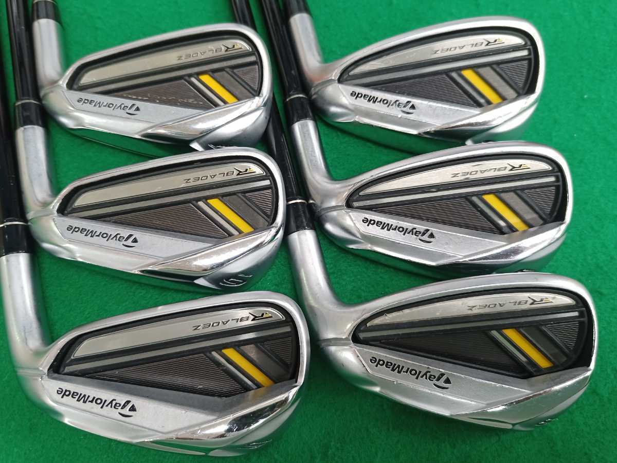 Golf Iron Set TaylorMade ROCKETBLADEZ TM7-113 (S) 6pcs 5-P JAPAN