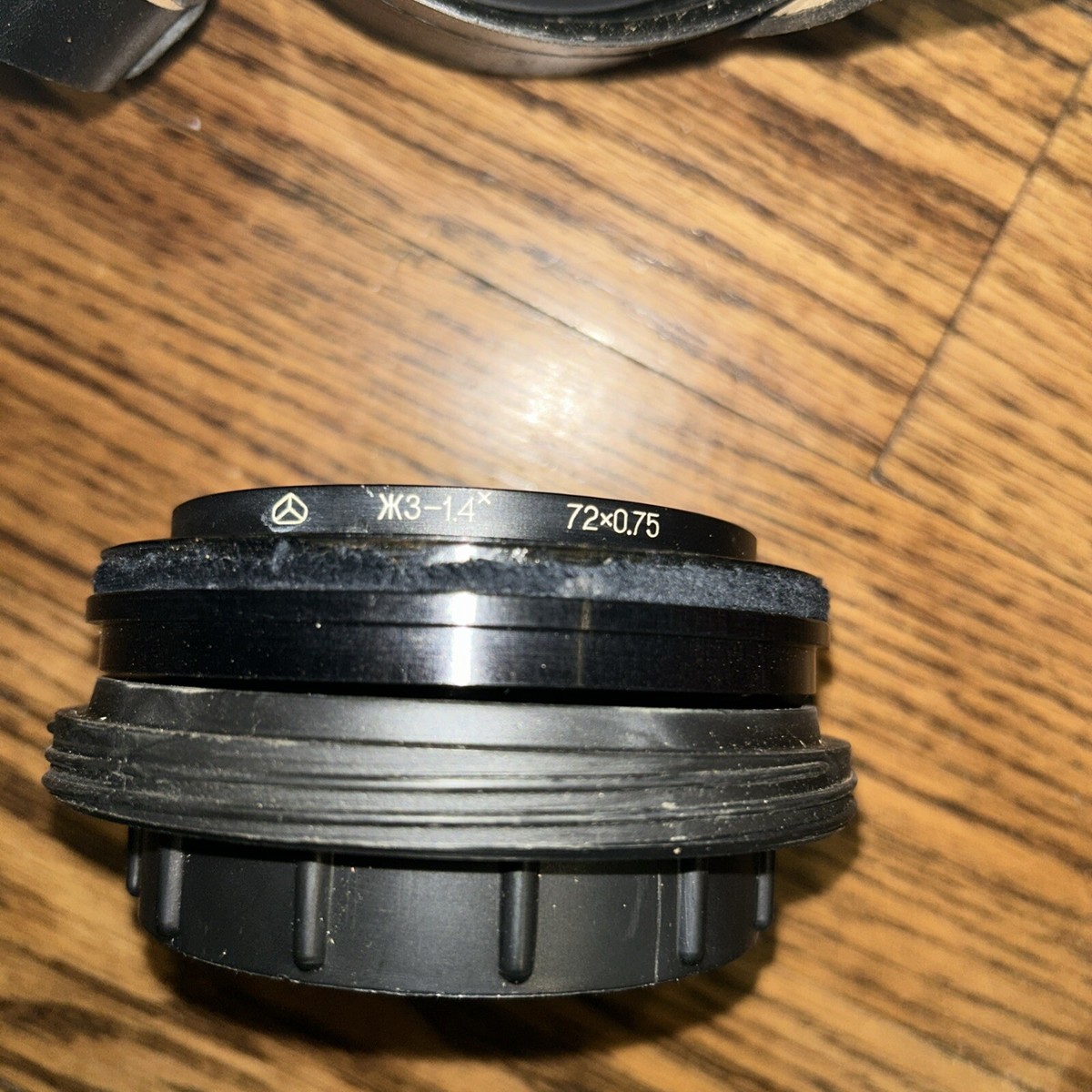 New Vintage MIR 38B 65mm F:3.5 Camera Lens with Hood in Case Kiev