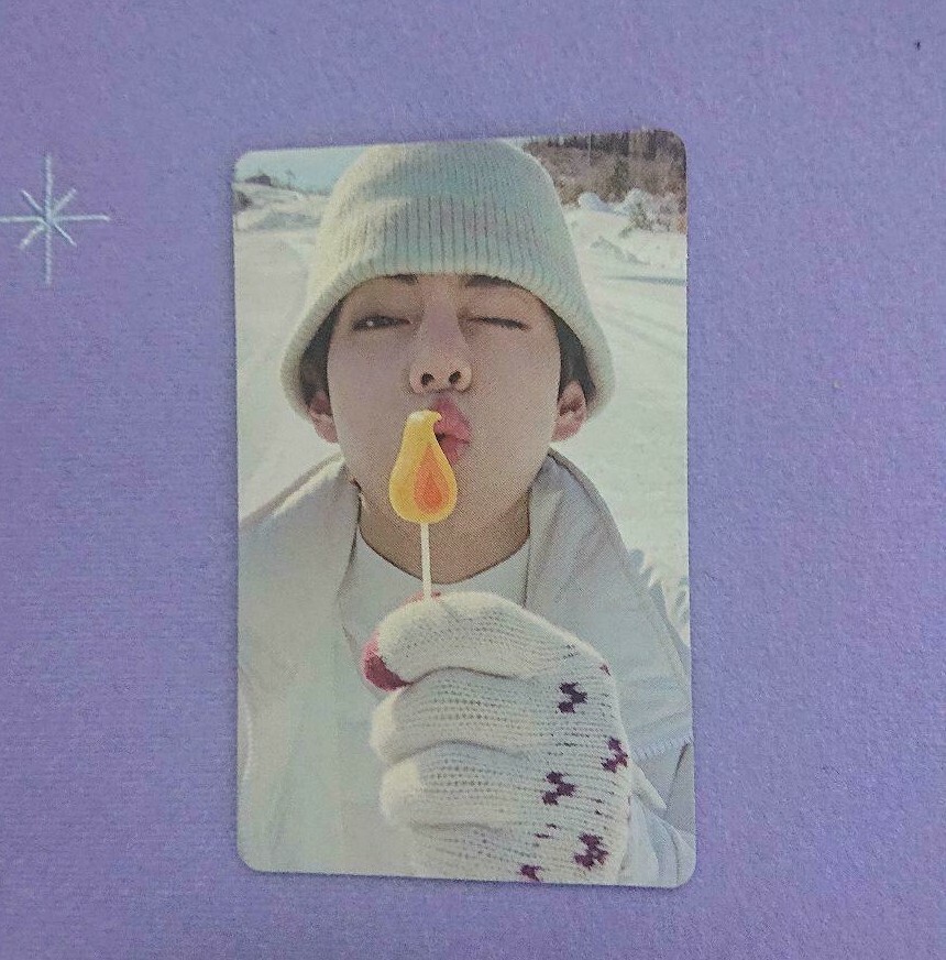 BTS Winter Package 2021 Official photocard photo card V Taehyung
