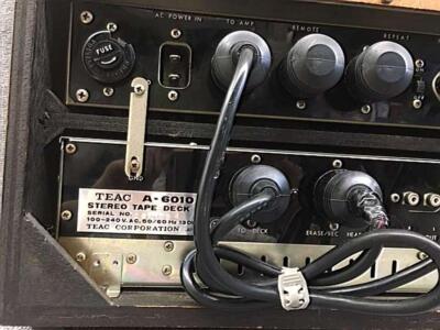TEAC A-6010 Stereo Reel To Reel Tape Recorder Used | eBay