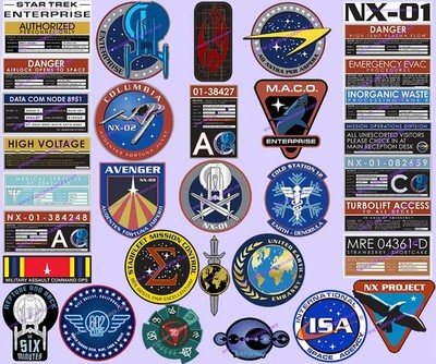 STAR TREK: Enterprise STICKER - Your Choice of 34 Different VINYL