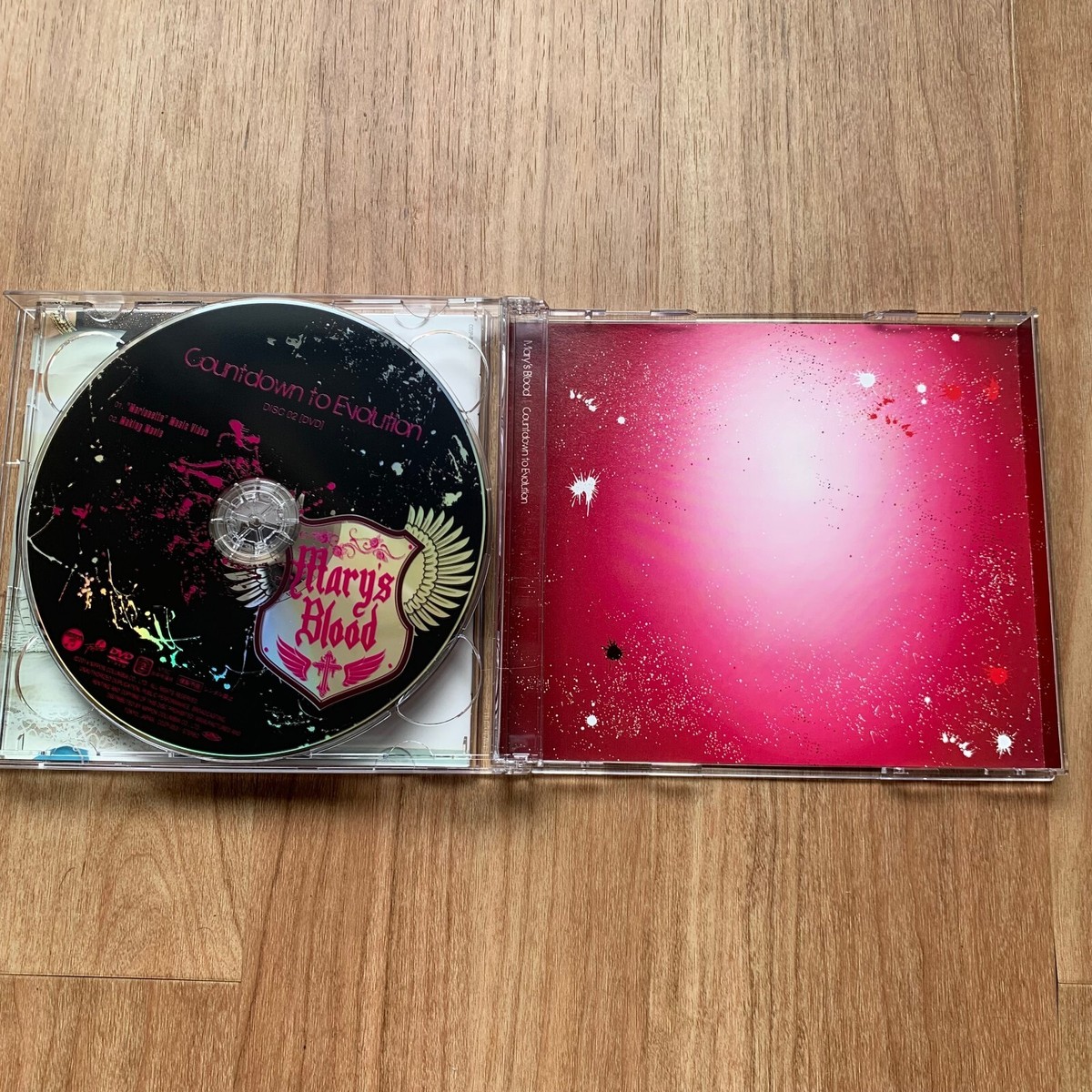 Mary's Blood Countdown to Evolution CD DVD First Press Limited