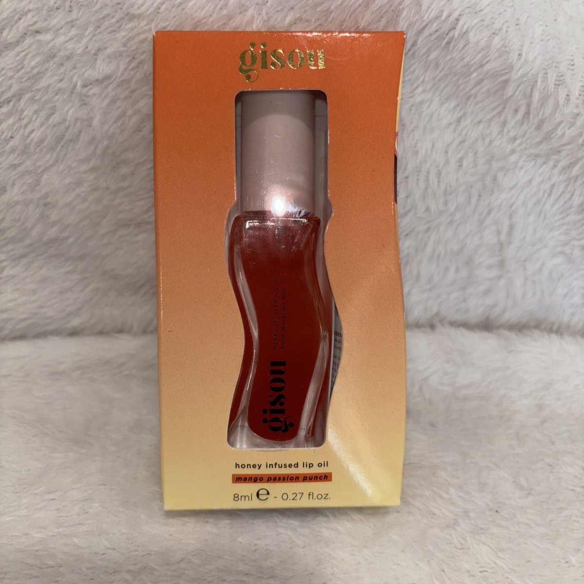 Gisou Honey Infused Hydrating Lip Oil MANGO PASSION PUNCH 8 ml