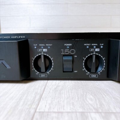 VICTOR power amplifier VOSS PS-A152 2ch From Japan | eBay