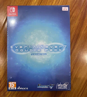 Brand New Sealed Ever 17 /Never 7 Double Pack Limited Edition