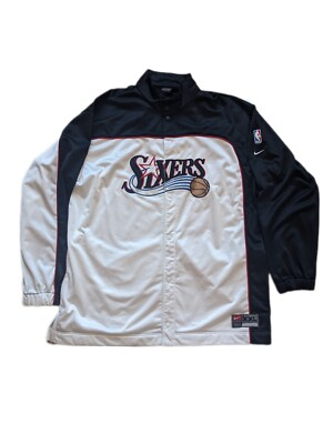 PHILADELPHIA 76ers Warm Up Jacket NBA BASKETBALL NIKE MENS 2XL