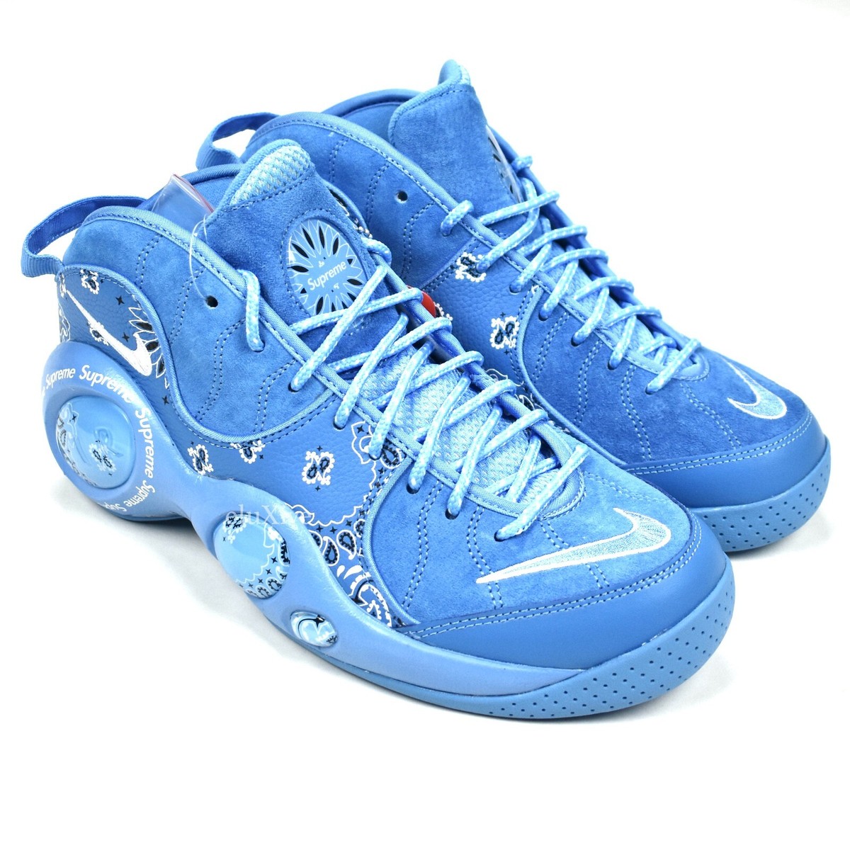NWT Supreme Nike Air Zoom Flight 95 SP Paisley University Blue 10M