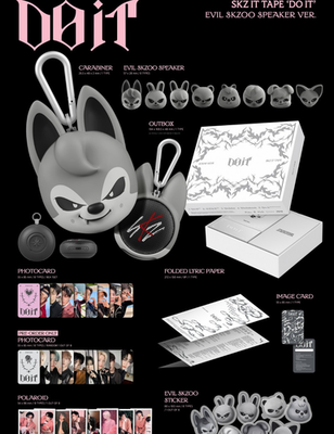 STRAY KIDS SKZOO The 5th Album DO IT EVIL SKZOO SPEAKER ver
