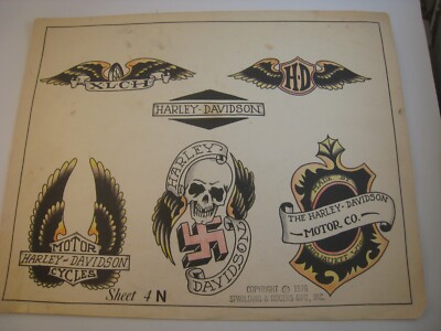 SPAULDING & ROGERS TATTOO FLASH LOT | eBay