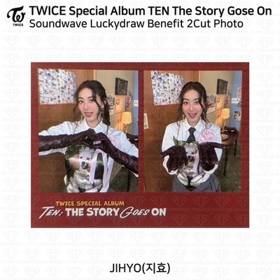TWICE Special Album TEN : The Story Goes On Soundwave Luckydraw