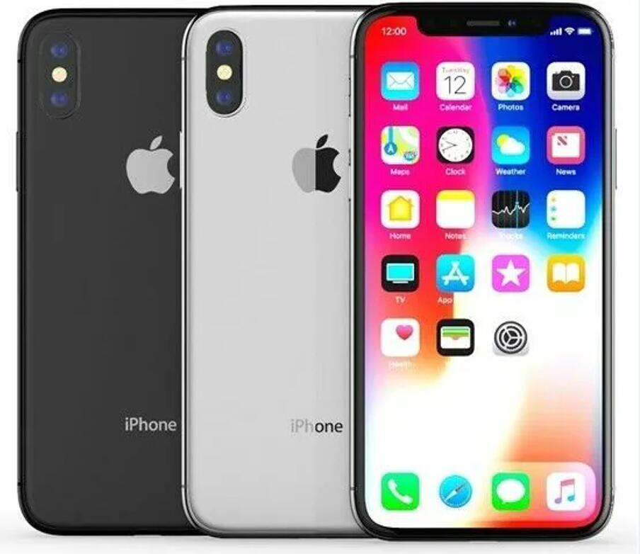 Apple iPhone X (10) Space Gray Silver 3GB RAM 64GB/256GB ROM iOS