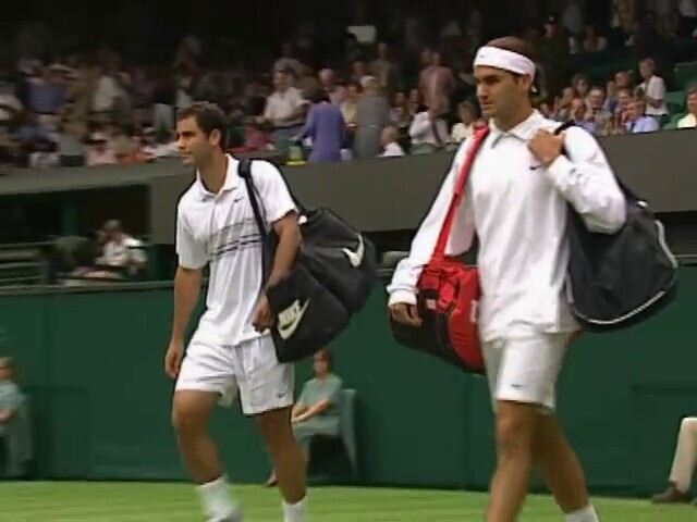 2001 Wimbledon 4th Round - DVD - Roger Federer vs. Pete Sampras