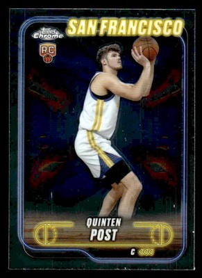 2024-25 Topps Chrome #121 Quinten Post | eBay