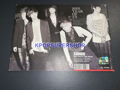 Shinee 3rd Mini Album 2009 Year of Us Autographed Signed CD Good