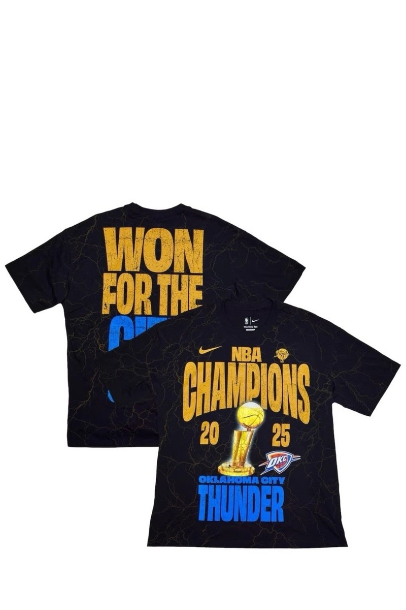 Oklahoma City Thunder Nike 2025 NBA Finals Champions AOP LTD