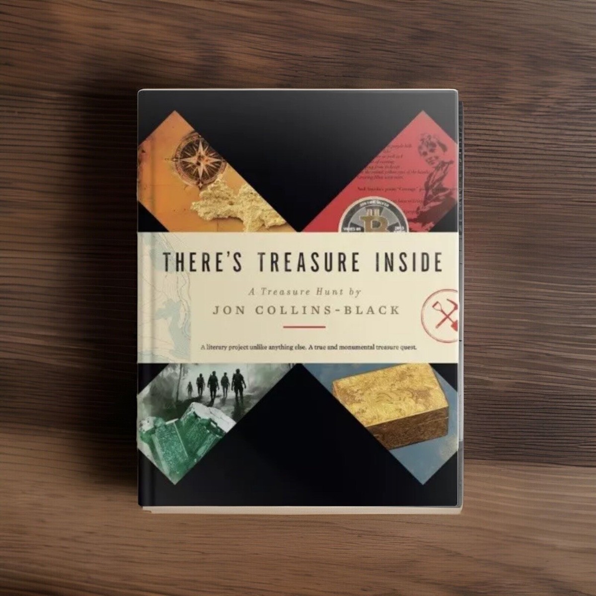 There's Treasure Inside: A Treasure Hunt by Jon Collins-Black IN
