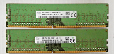 SK Hynix 8gb 1rx8 Pc4-2666v-ua2-11 Desktop Server RAM Module for