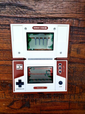 Vintage 1980s Nintendo Game & Watch Pocketsize Donkey Kong II 2