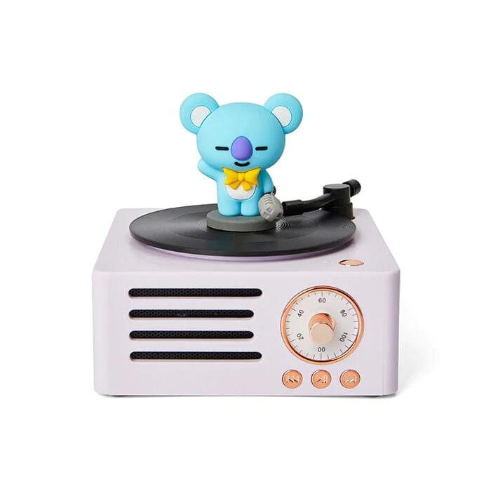 BTS BT21 Official Merchandise Special KOYA TURNTABLE BLUETOOTH