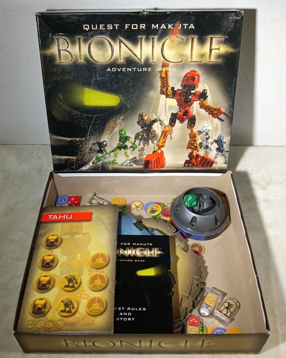Lego Bionicle Adventure Board Game Quest Makuta Missing Pieces