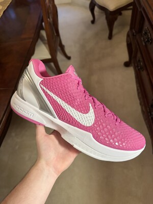 Size 17- Nike Zoom Kobe 6 Protro Think Pink KAY YOW DS Brand New