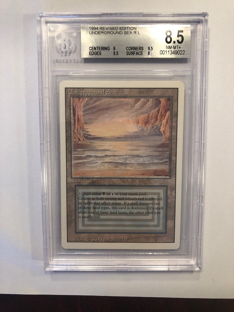 Underground Sea Revised MTG Beckette Graded 9/9.5/9.5/8 NM/M+ (RG