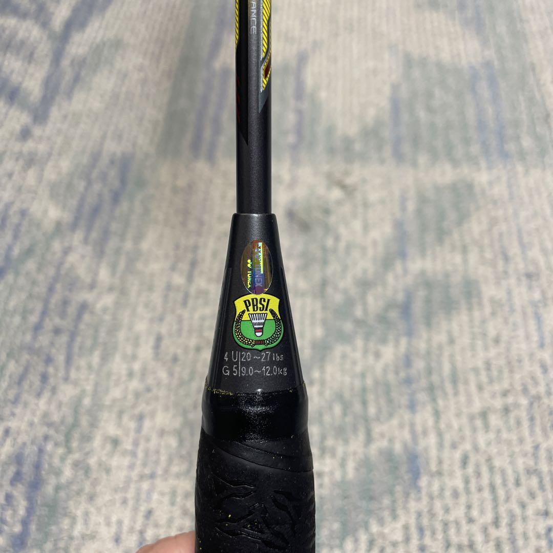 Yonex Voltric Z-Force 2 Lindan Yellow 4UG5 Badminton Racket | eBay