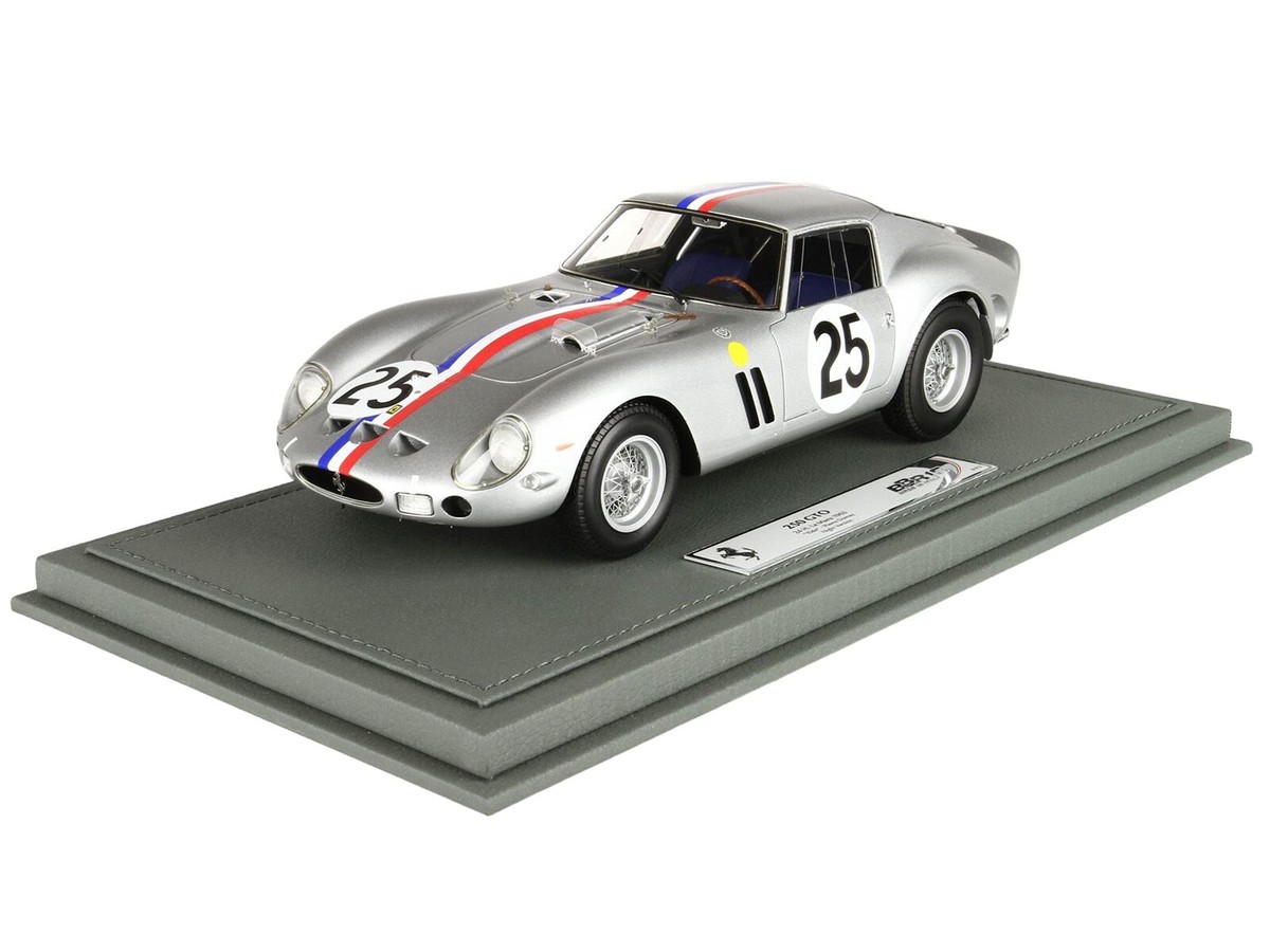 FERRARI 250 GTO #25 NIGHT VER. 24H LE MANS 1963 & DISPLAY 1/18 BBR