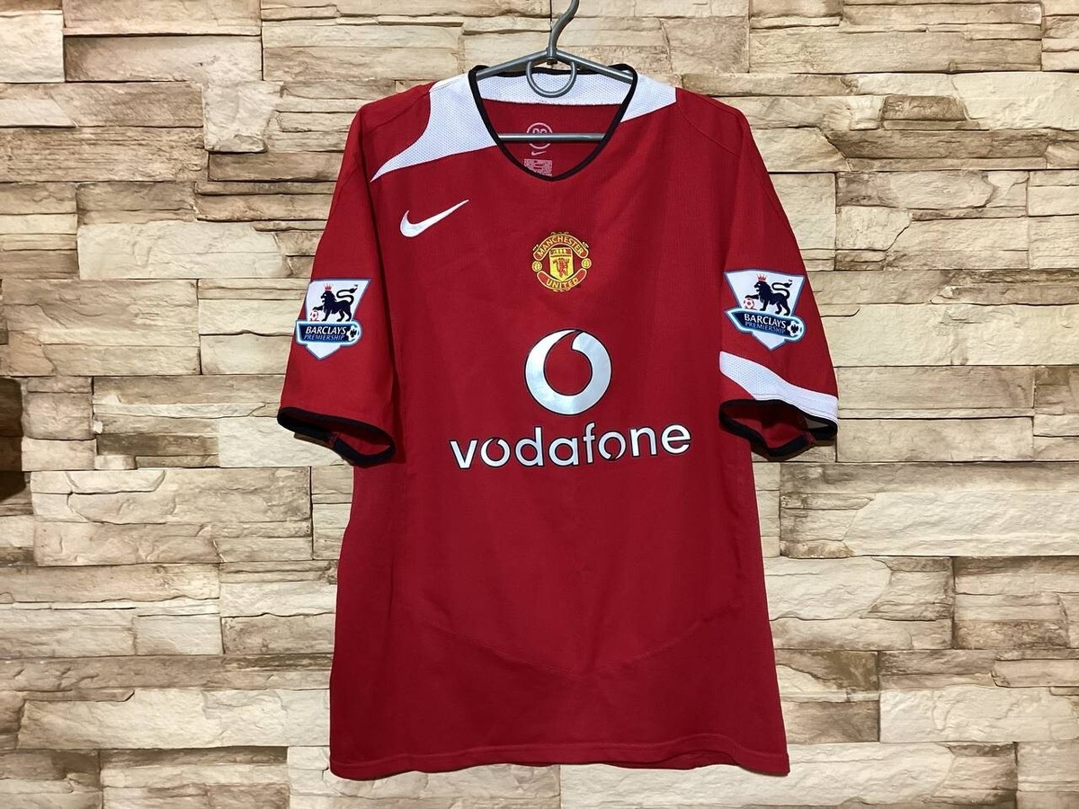 MANCHESTER UNITED 2004 2005 2006 Home Football Shirt Soccer Jersey
