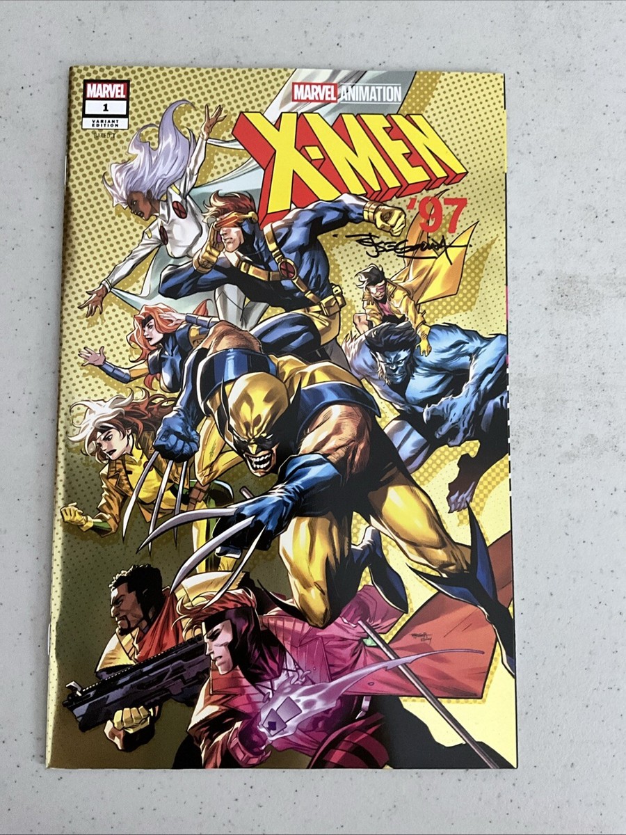 X-Men '97 #1 Signed By Stephen Segovia Gold Variant Cover Marvel