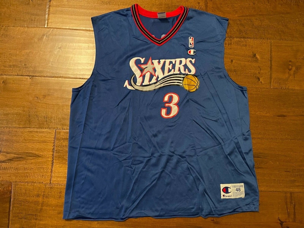Allen Iverson #3 Philadelphia 76ers Sixers Champion NBA Basketball