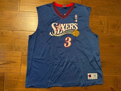 Allen Iverson #3 Philadelphia 76ers Sixers Champion NBA Basketball