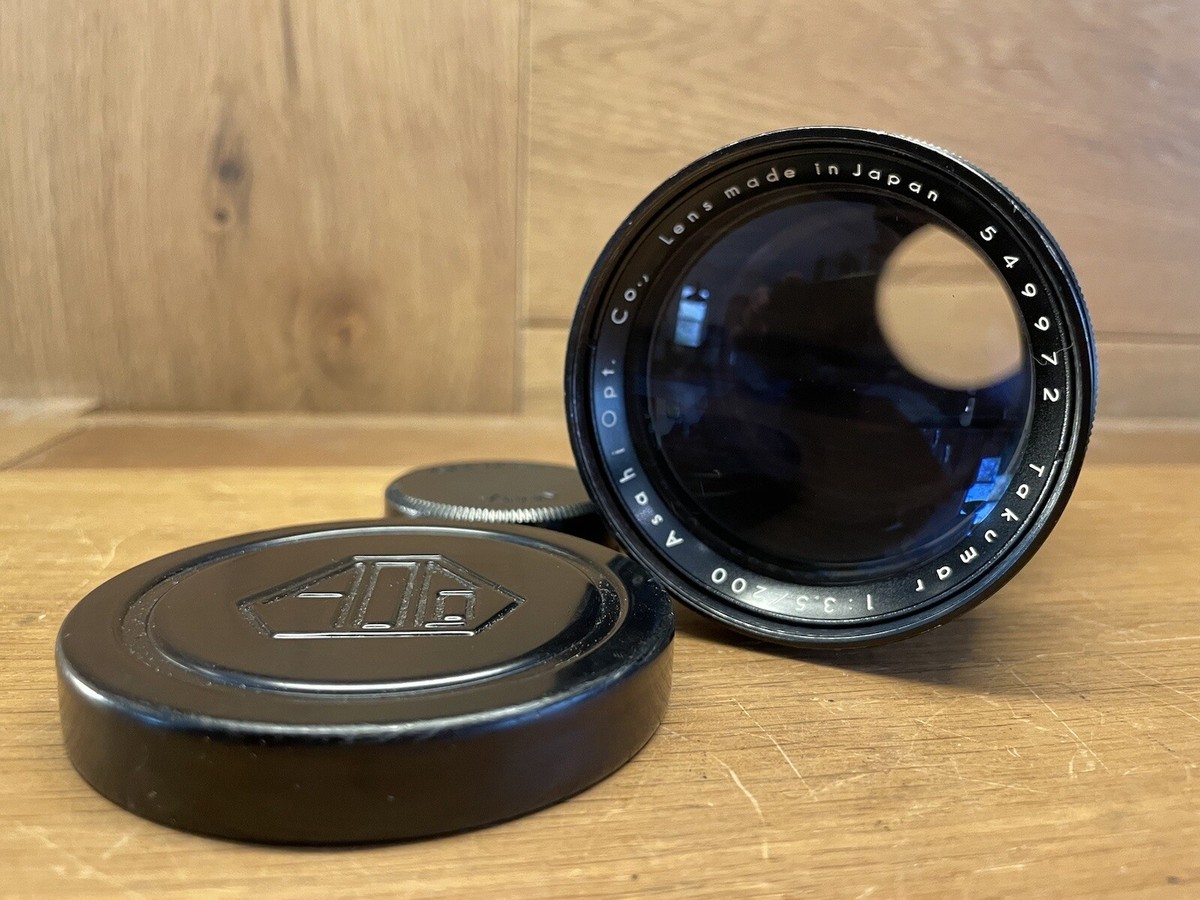 Near Mint* Pentax Takumar 200mm F/3.5 Preset Telephoto Lens Early