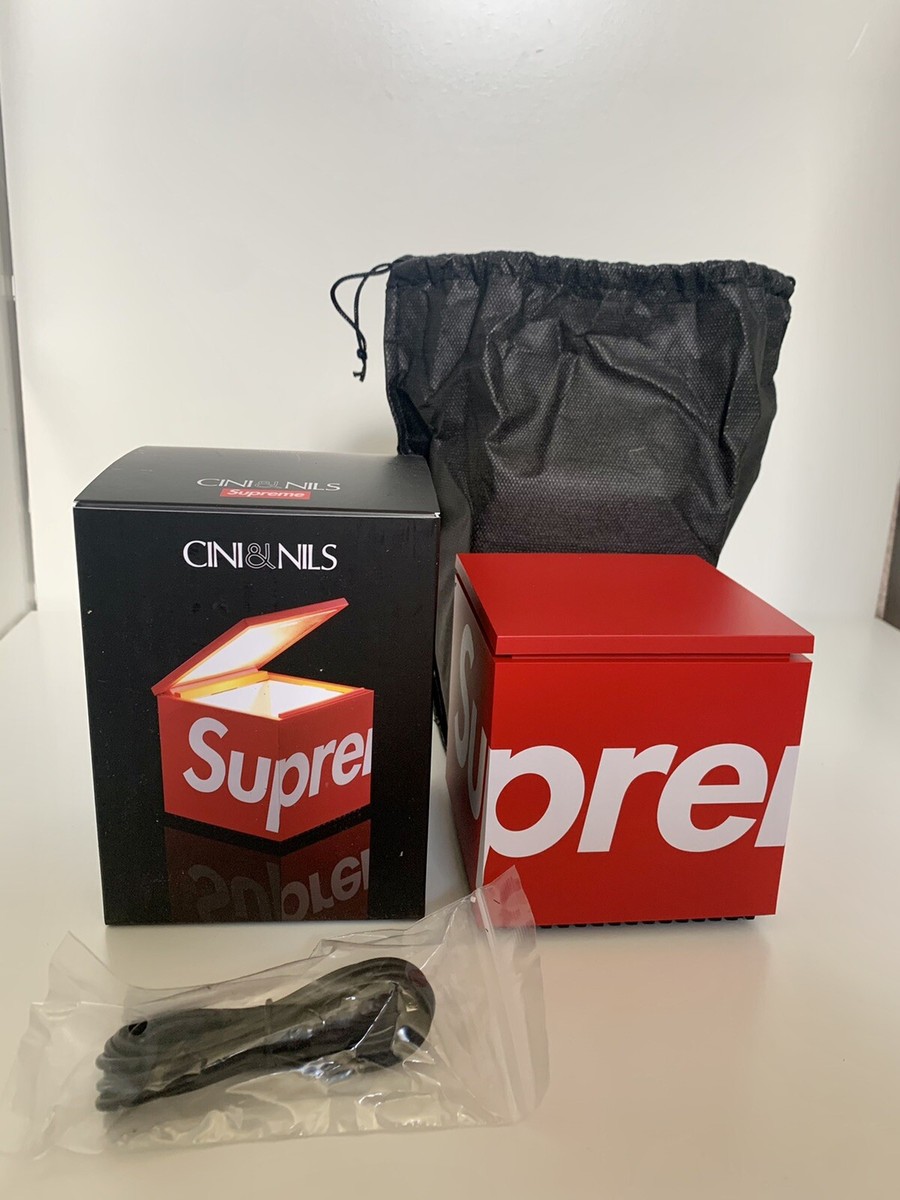 Supreme®/Cini&Nils Cuboluce Table Lamp Brand New *In Hand *SHIP