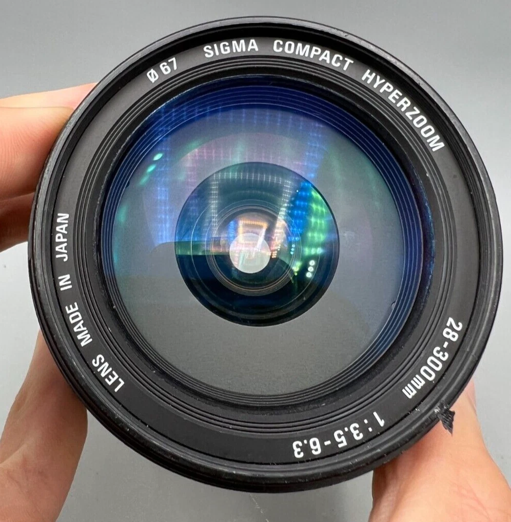 Sigma Canon EF 28-300mm Focal Camera Lenses for sale | eBay