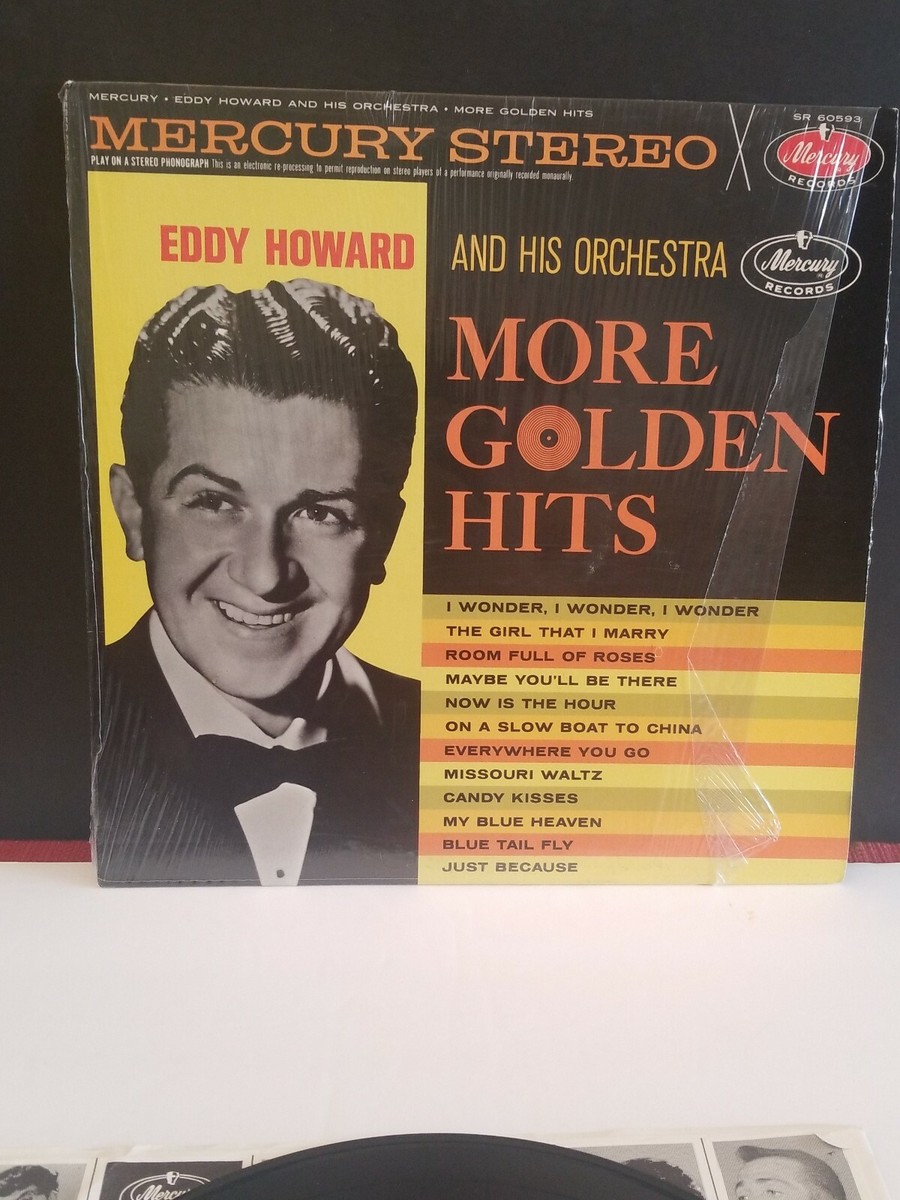 EDDY HOWARD & HIS ORCHESTRA MORE GOLDEN HITS LP 1962 60593 IN