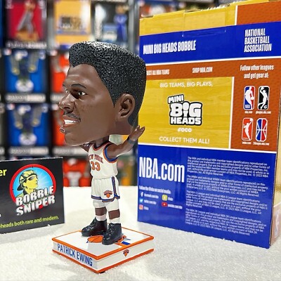 PATRICK EWING New York Knicks Legend NBA Mini Bighead MSG NBA