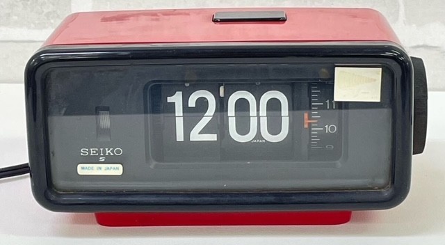 SEIKO DP692T Digital Flip Clock 100V 50Hz/60Hz Vintage item Used