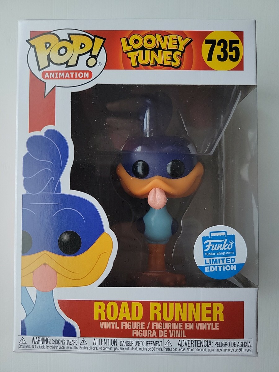 LIMITED Funko Pop! ANIMATION ROAD RUNNER #735 LOONEY TUNES Funko