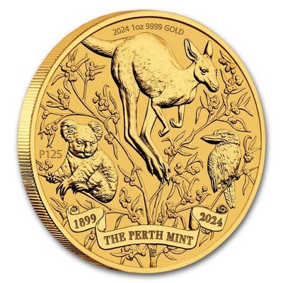2024 AUS 1 oz Gold Perth Mint's 125th Anniversary MS-70 PCGS | eBay