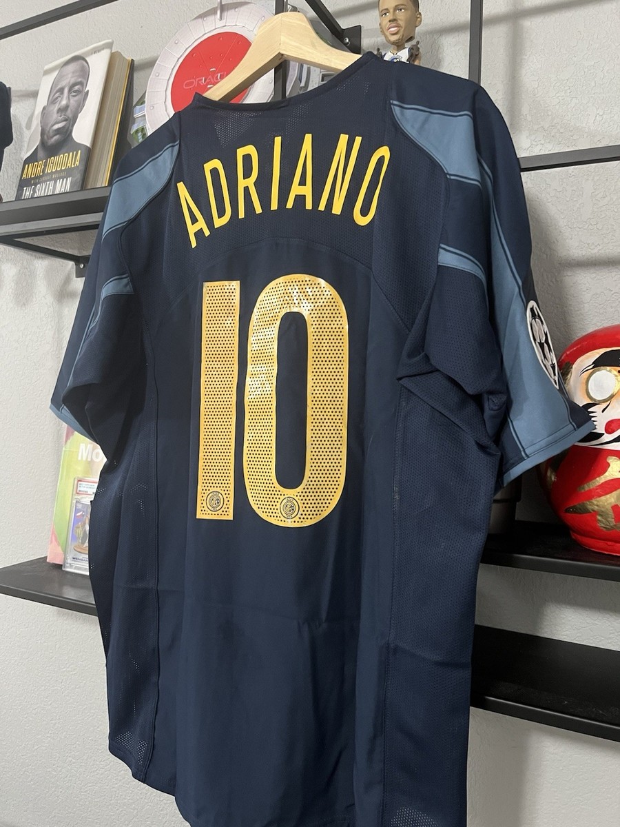 Nike 2004-05 Inter Milan Adriano Third Kit Jersey M | eBay