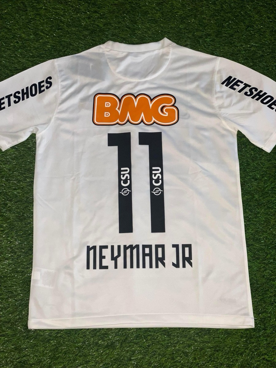 Santos 2012/13 Home Neymar Jr #11 Retro Soccer Football Shirt