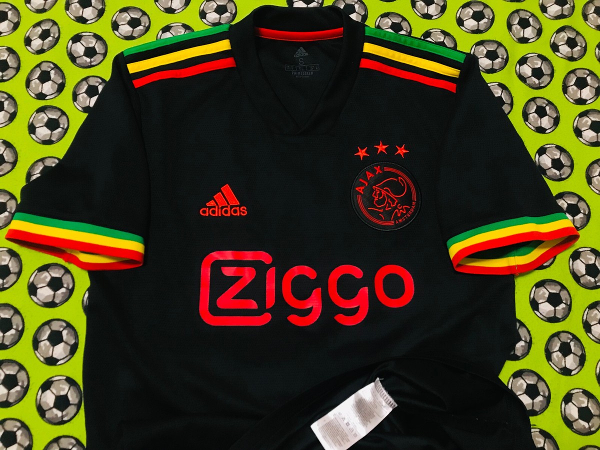 RARE Adidas Ajax Amsterdam 3rd Soccer Football Jersey 2021 2022
