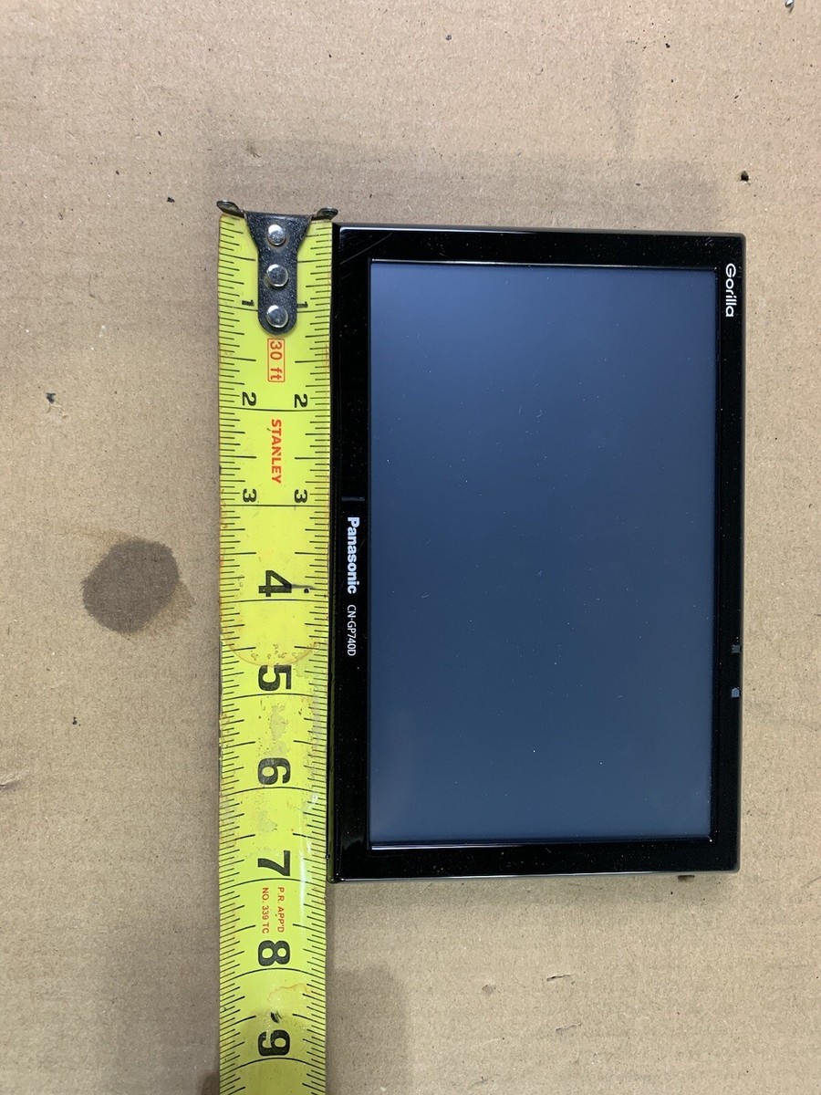 JDM Used Portable In Car Panasonic Gorilla CN-GP740D Navigation