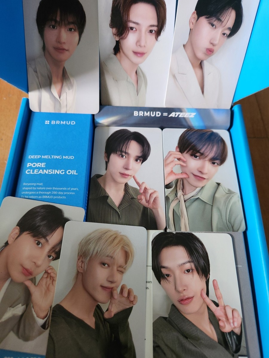 ATEEZ LUCKYDRAW photocard BRMUD CLEANZER | eBay