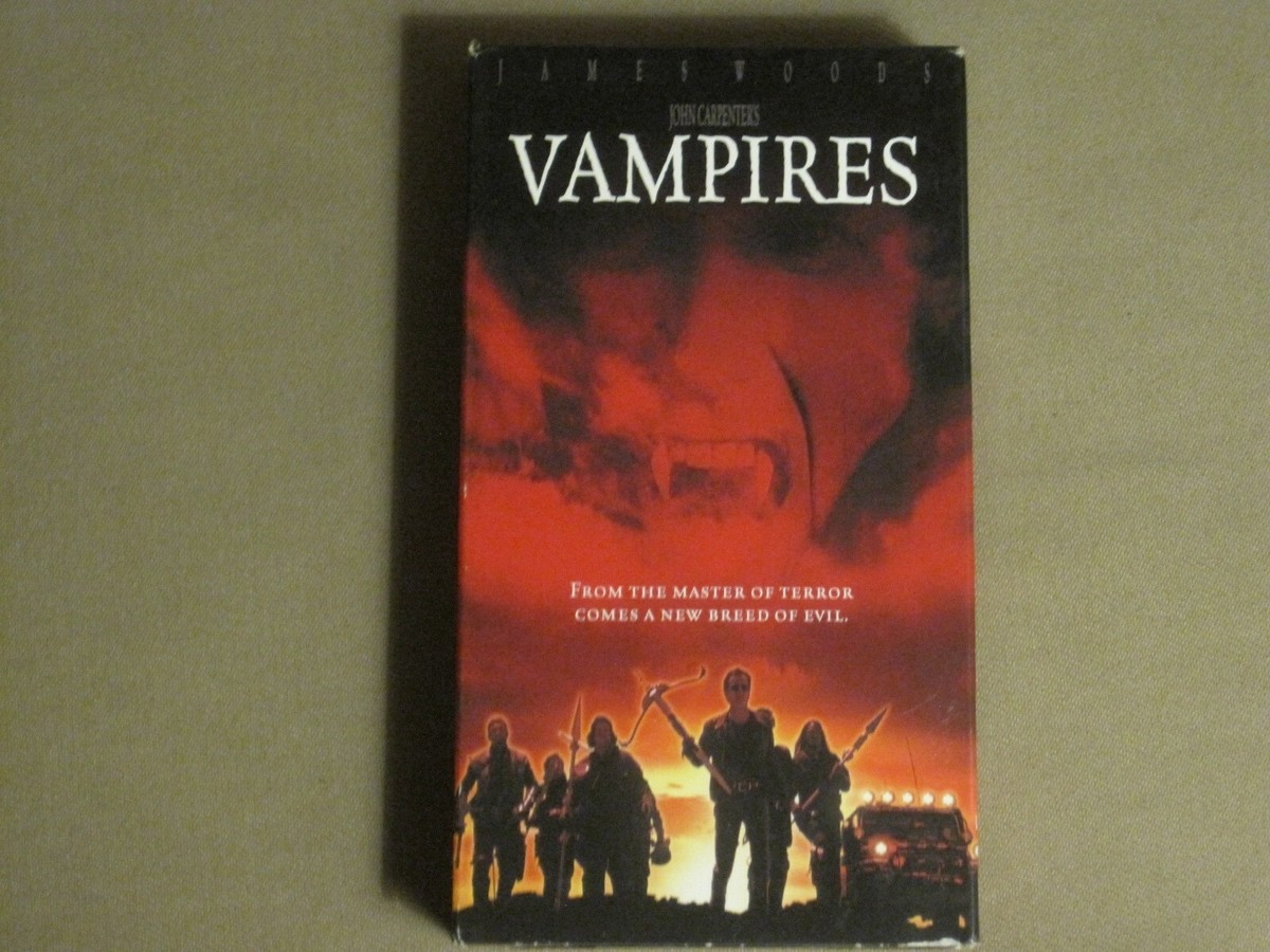 VAMPIRES (1998) VHS JOHN CARPENTER JAMES WOODS SHERYL LEE HORROR