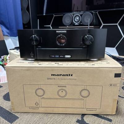 Marantz SR6010 9.2ch 8K AV Receiver Power Amplifier HEOS | 9