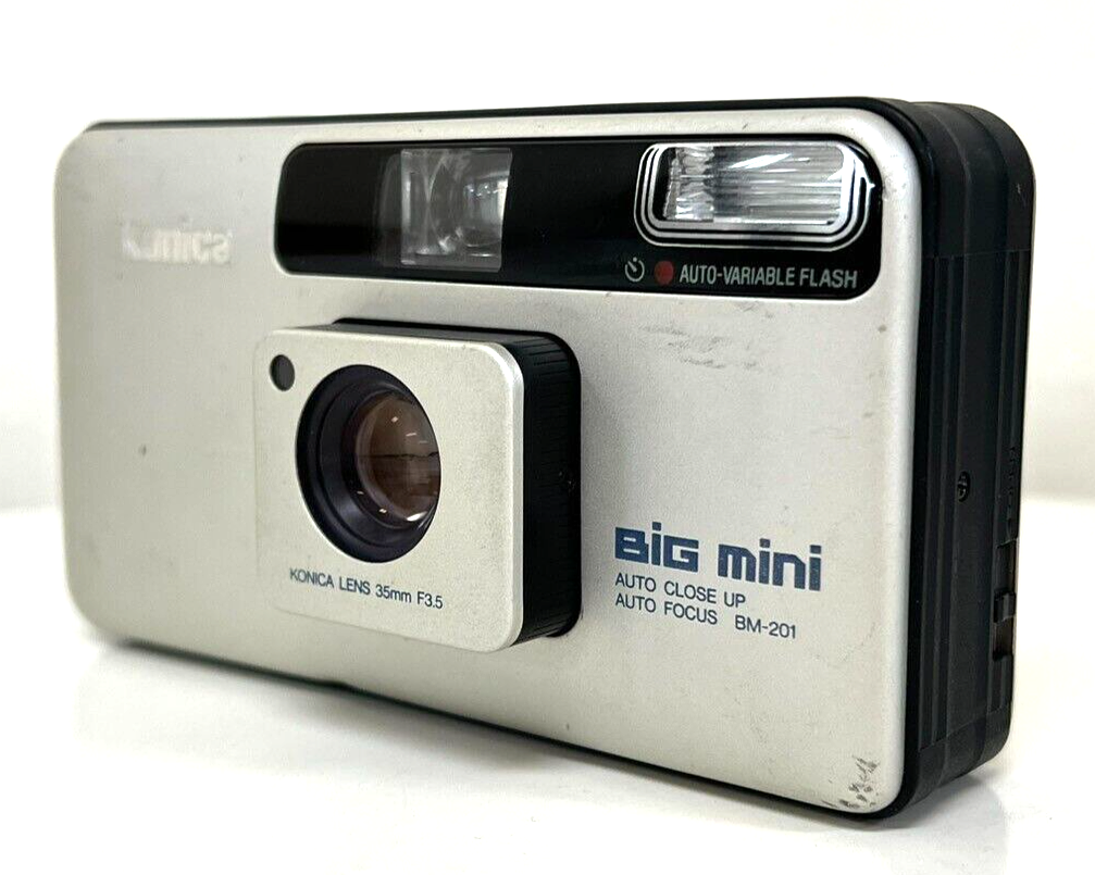 Exc+5 Read ] Konica BIG mini BM-201 Point & Shoot 35mm Film Camera