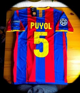 Barcelona Jersey Puyol | eBay